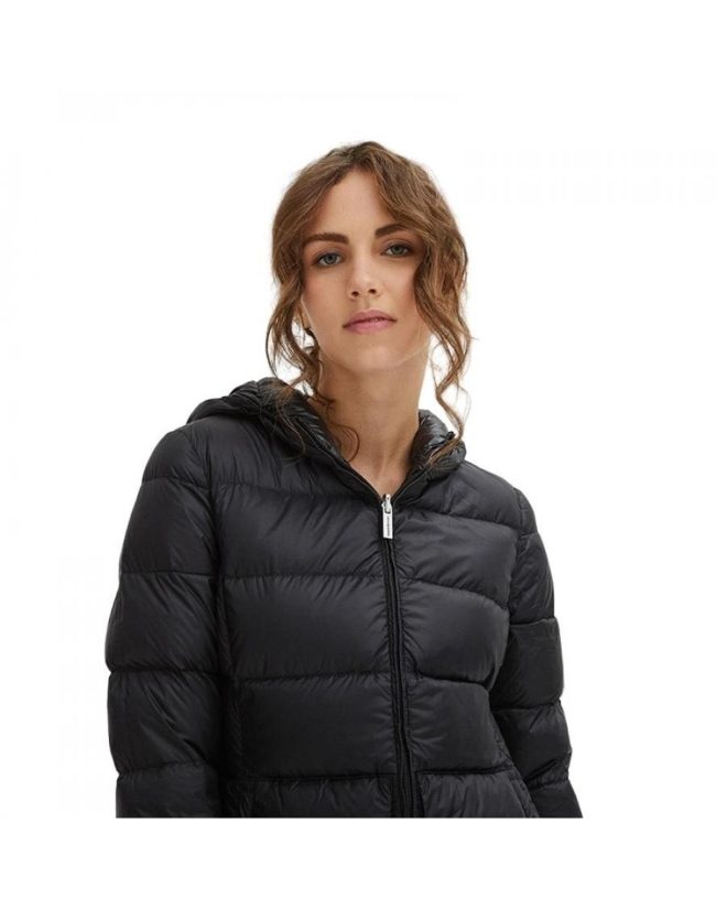 Centogrammi Down Jacket with Japanese Hood and Zip Closure – L