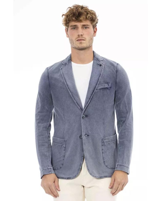 Button-Up Jacket with Front Pockets – 48 IT