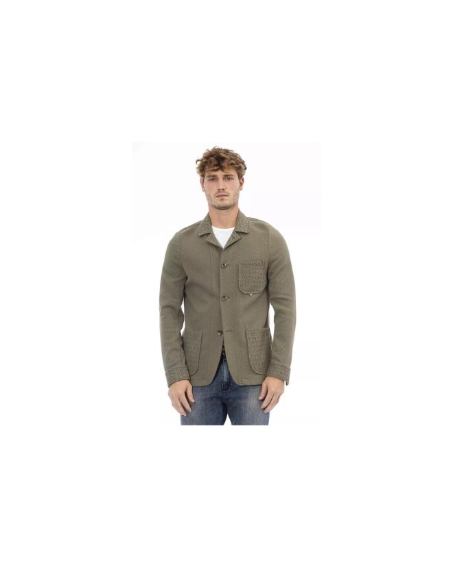 Button Closure Front Pocket Jacket – 48 IT