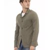 Button Closure Front Pocket Jacket – 48 IT