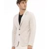 Classic Button Closure Jacket with Front Pockets – 46 IT