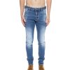 Distressed Cool Guy Jeans with Tapered Legs – 48 IT