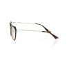 Aviator Eyeglasses with Metal Rods in Tartarugato Design One Size Women