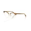 Clubmaster Eyeglasses with Glitter Detailing One Size Women