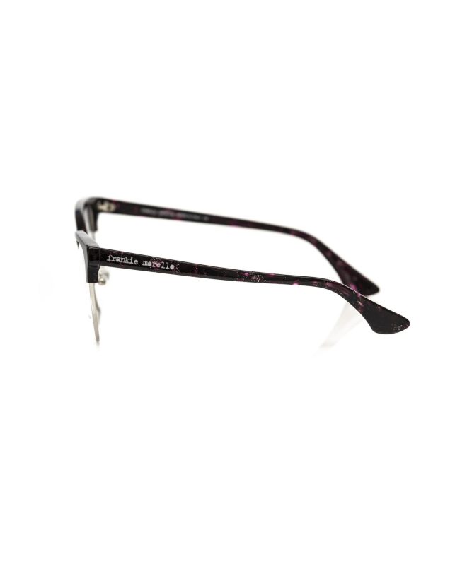 Glitter Bordeaux Clubmaster Eyeglasses One Size Women