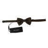 Dolce & Gabbana Exclusive Bow Tie One Size Men