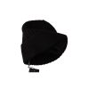 100% Authentic Dolce & Gabbana Cable Knit Beanie Hat with Fleece Liner One Size Women