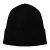 100% Authentic Dolce & Gabbana Cable Knit Beanie Hat with Fleece Liner One Size Women