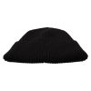 100% Authentic Dolce & Gabbana Cable Knit Beanie Hat with Fleece Liner One Size Women