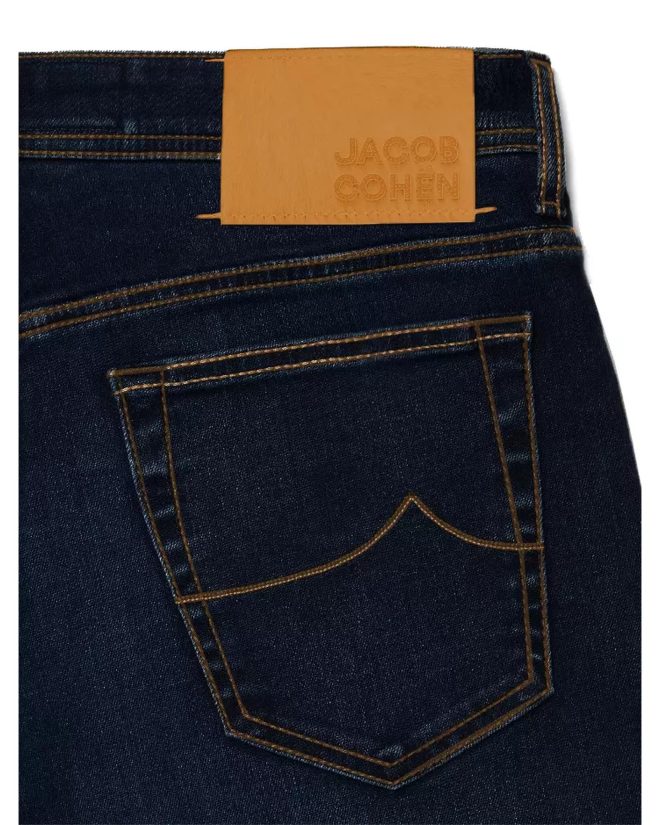 Jacob Cohen Five-Pocket Bard Model Dark Blue Jeans W33 US Men