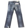 5-Pocket Jeans with Straight Leg and Small Rips – W26 US