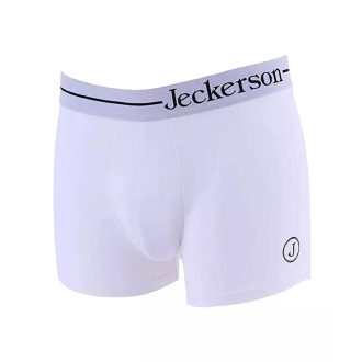 Monochrome Boxer with Logo Print and Branded Elastic Band