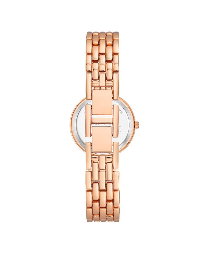 Rose Gold Fashion Watch with Quartz Movement One Size Women