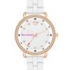 Rose Gold Fashion Watch with Rhine Stone Facing One Size Women