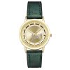 Gold Fashion Analog Watch with Rhinestone Facing One Size Women