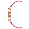 Rose Gold Fashion Analog Watch with Rhine Stone Facing One Size Women