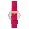 Rose Gold Fashion Analog Watch with Rhine Stone Facing One Size Women