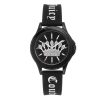 Black Rhinestone Fashion Watch One Size Women