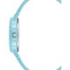 Blue Analog Fashion Watch with Rhine Stone Facing and Pin Buckle Closure One Size Women