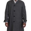 100% Authentic Dolce & Gabbana Trench Coat with Button Closure – 44 IT