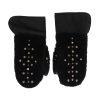 Dolce & Gabbana Casual Wrist Leather Gloves with Studded Detailing 9 Men