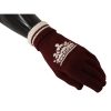 Patterned Cashmere Gloves with Byzantine Crown Detail – 9