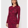 Love Moschino Leopard Texture Dress 40 IT Women