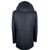 Loro Piana Wool and Cashmere Coat with Removable Hood 50 IT Men