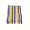 Geometric Pattern Fringed Scarf One Size Women