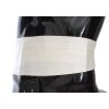 Exclusive Silk Cummerbund with Logo Details – White 44 IT Men