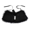 Black Fox Fur Shoulder Wrap by Dolce & Gabbana – 38 IT