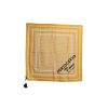 Striped Square Silk Scarf with Portocervo Print One Size Women