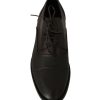 Brown Leather Laceup Dress Shoes by Dolce & Gabbana 40 EU Men