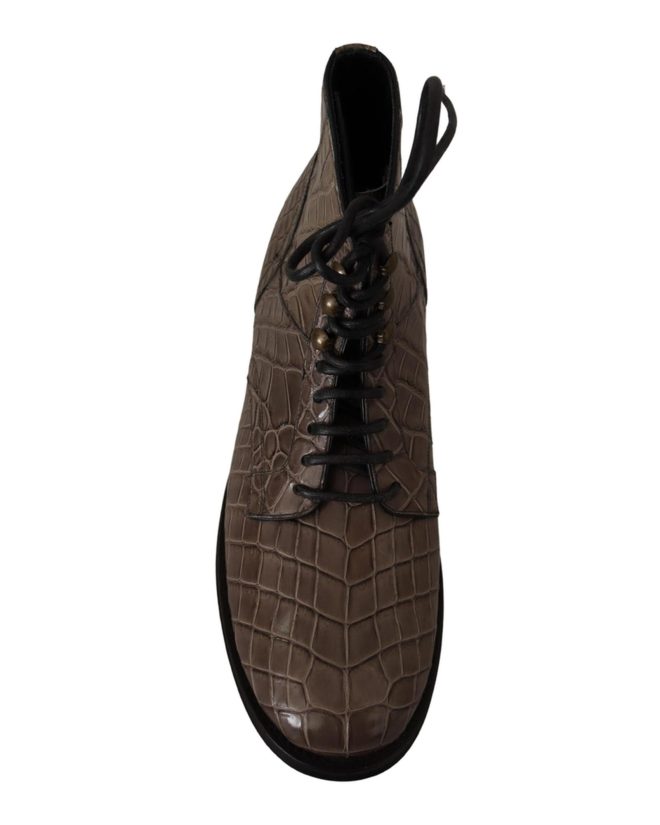 Gorgeous Dolce & Gabbana Derby Brogue Boots 42 EU Men