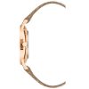 Rose Gold Fashion Analog Watch with Rhine Stone Facing One Size Women