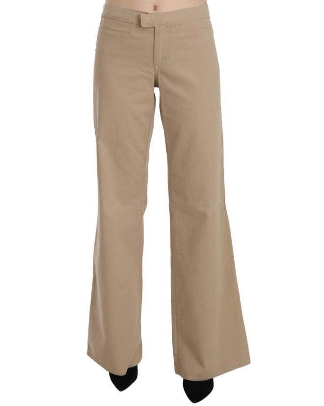 Just Cavalli Mid Waist Flared Trouser Pants 42 IT Women