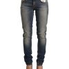 Authentic ACHT Skinny Jeans with Logo Details W26 US Women