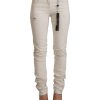 Karl Lagerfeld Slim Fit Mid Waist Jeans with Logo Details W25 US Women