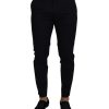 Gorgeous Slim Fit Dress Pants with Logo Details 46 IT Men