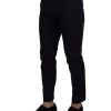 Gorgeous Slim Fit Dress Pants with Logo Details 46 IT Men