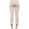 Classic Stretch Trousers with Front and Back Pockets 42 IT Women