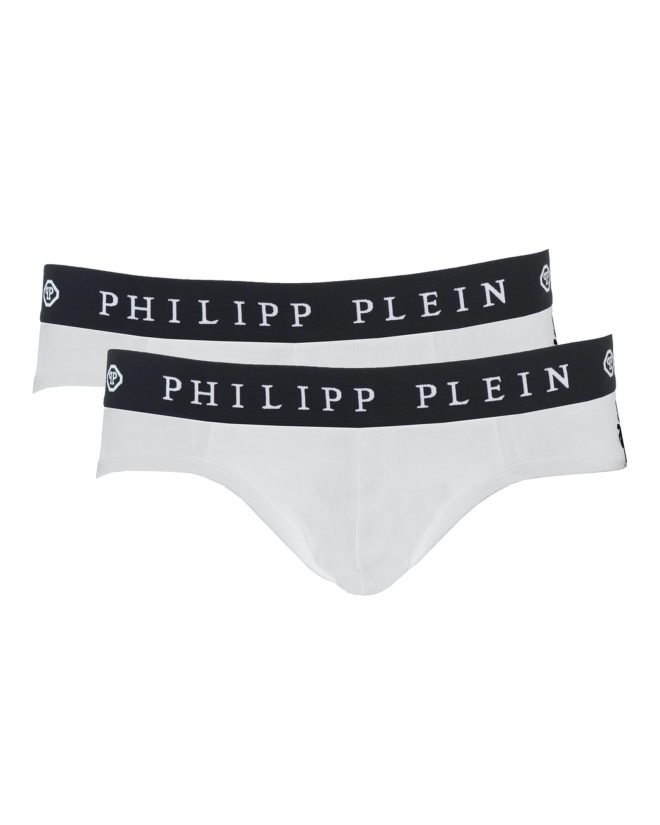 Philipp Plein Elasticized Boxer Shorts – Pack of 2 XL Men