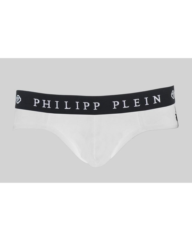 Philipp Plein Elasticized Boxer Shorts – Pack of 2 XL Men