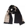 Logo Fringed Scarf One Size Men