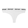 Philipp Plein Womens Thong – Elastic Logo Two-Piece Pack XL Women