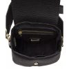 Leather Crossbody Bag with Logo Lining and Dustbag One Size Women