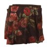 Authentic Dolce & Gabbana Floral Print Nylon Micro Mesh Stockings M Women