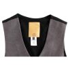 Costume National CNC Gray Cotton Blend Casual Vest 48 IT Men