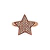 Authentic NIALAYA Pink Gold Plated Sterling Silver Ring 54 EU Women