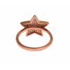 Authentic NIALAYA Pink Gold Plated Sterling Silver Ring 54 EU Women